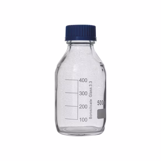 実験用ガラスホウケイ酸 3.3 試薬ボトル 100ml